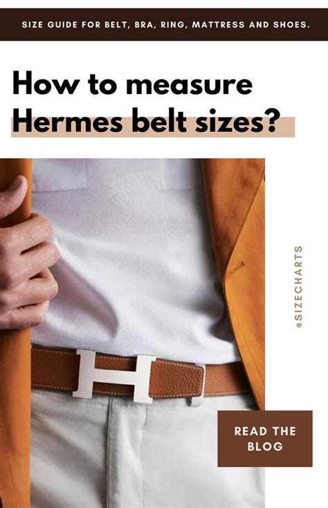 how to measure hermes belt